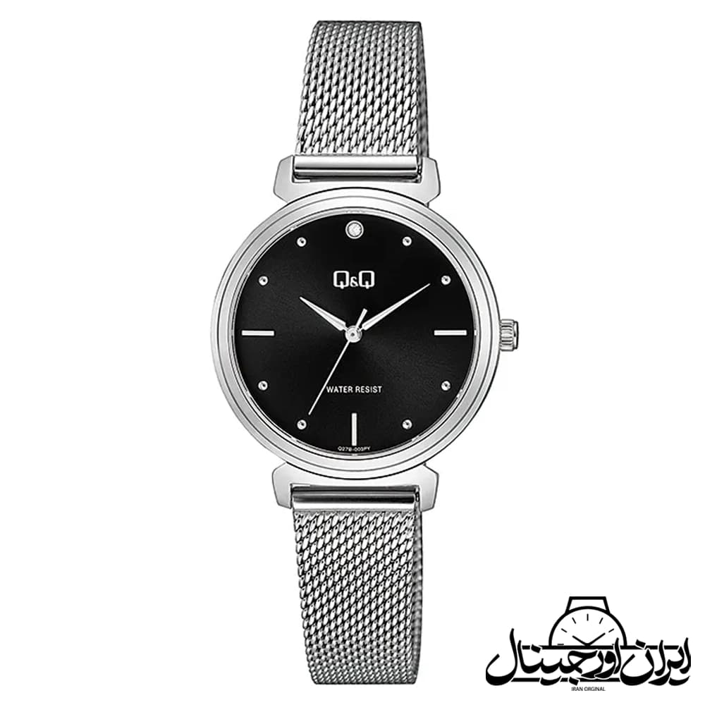 ساعت مچی حصیری زنانه کیواندکیو Q&Q Women Watch Q27B-003PY