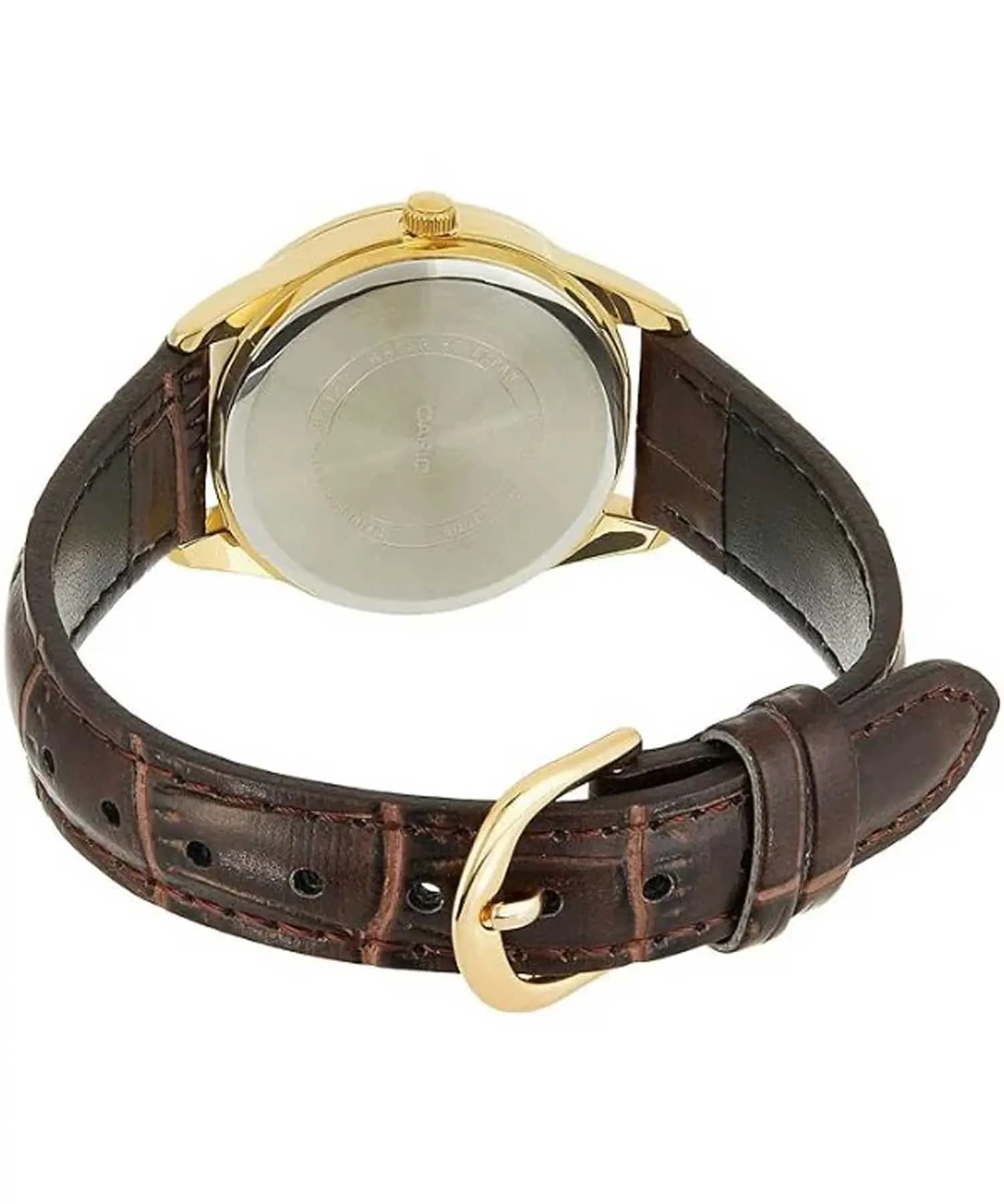 ساعت مچی کاسیو چرمی زنانه CASIO LTP-V005GL-7AUDF — تصویر ۵