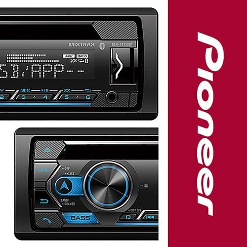 پخش کننده پایونیر مدل Pioneer DEH-S4250BT با گارانتی اصلی — تصویر ۲