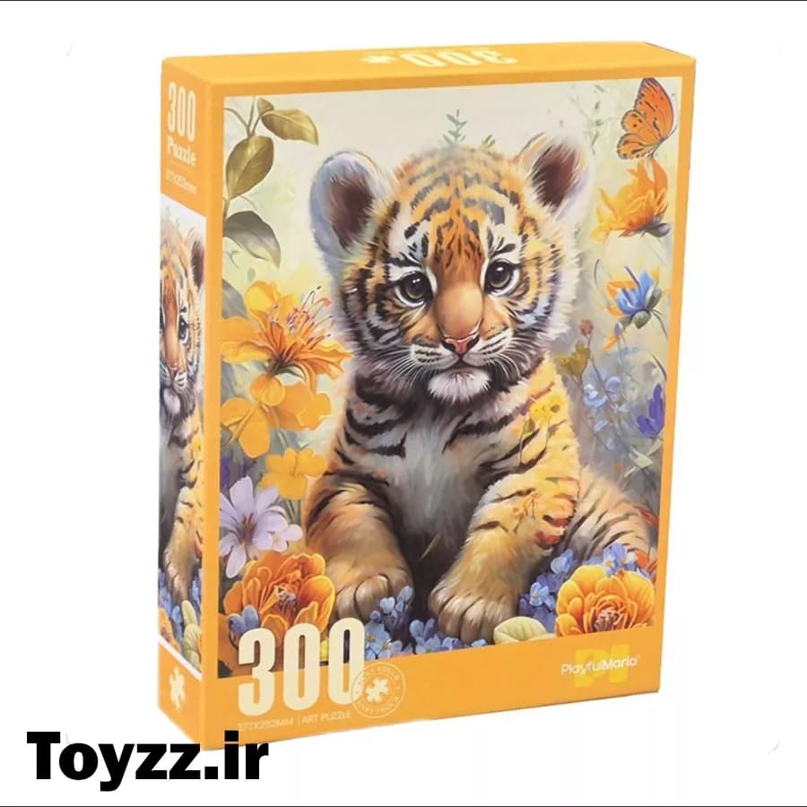 پازل 300 تکه PLAYFUL MARIO طرح ببر — تصویر ۳