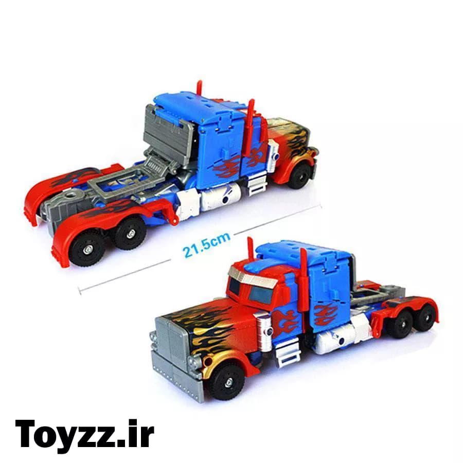 ماشین تبدیل شونده ترانسفورمرز مدل اپتیموس پرایم optimus prime کد W5533 151 — تصویر ۷