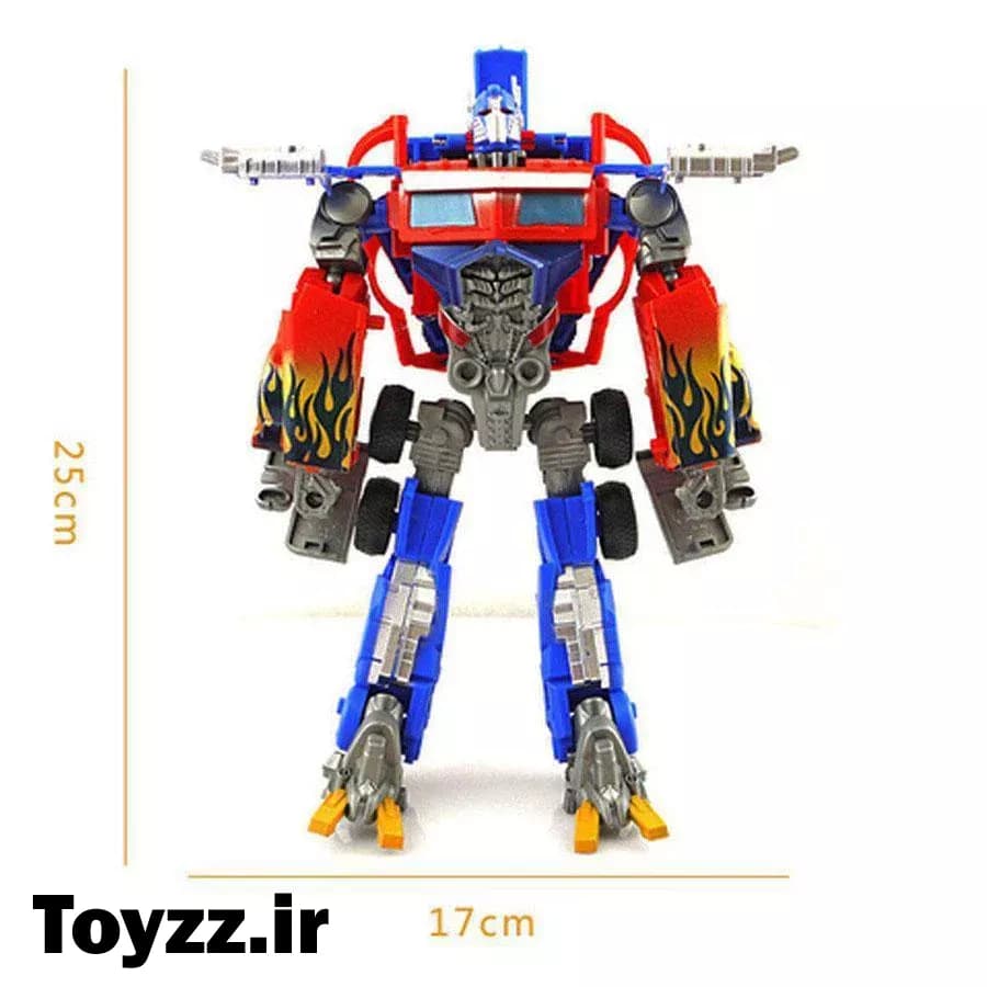 ماشین تبدیل شونده ترانسفورمرز مدل اپتیموس پرایم optimus prime کد W5533 151 — تصویر ۶