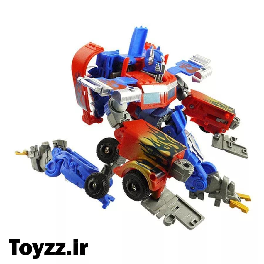 ماشین تبدیل شونده ترانسفورمرز مدل اپتیموس پرایم optimus prime کد W5533 151 — تصویر ۸