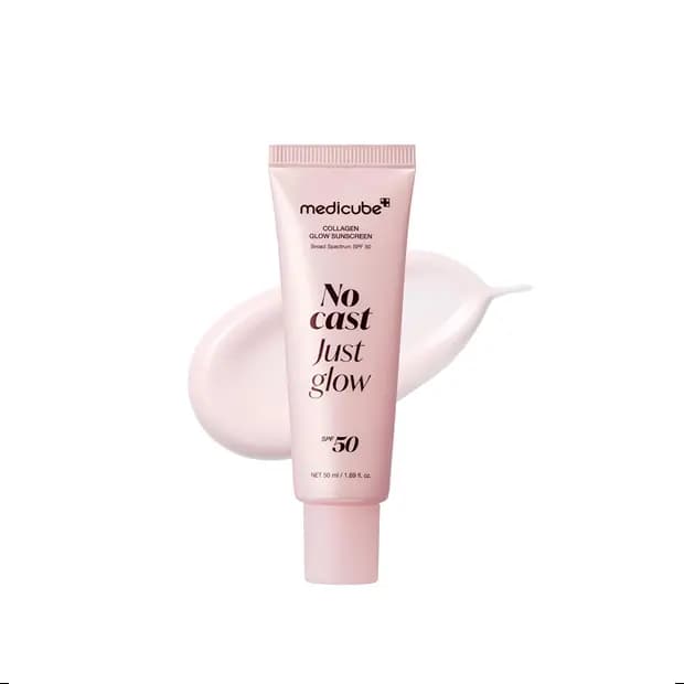 ضدآفتاب کلاژن مدی کیوب مدل No Cast Just Glow حجم 50 میل — تصویر ۳