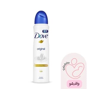 اسپری ضدتعریق زنانه داو مدل moisturising cream حجم 250 میل