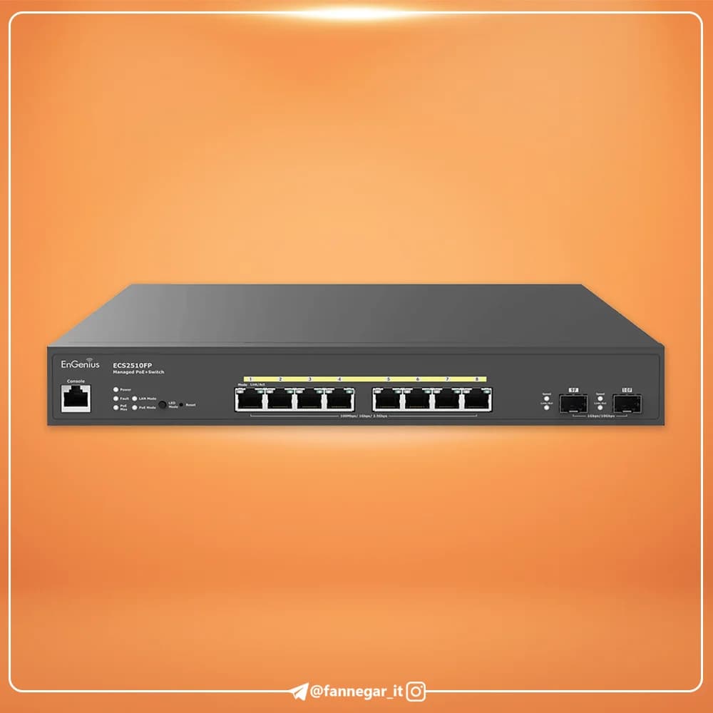 سوئیچ انجنیوس ECS2510FP — تصویر ۲