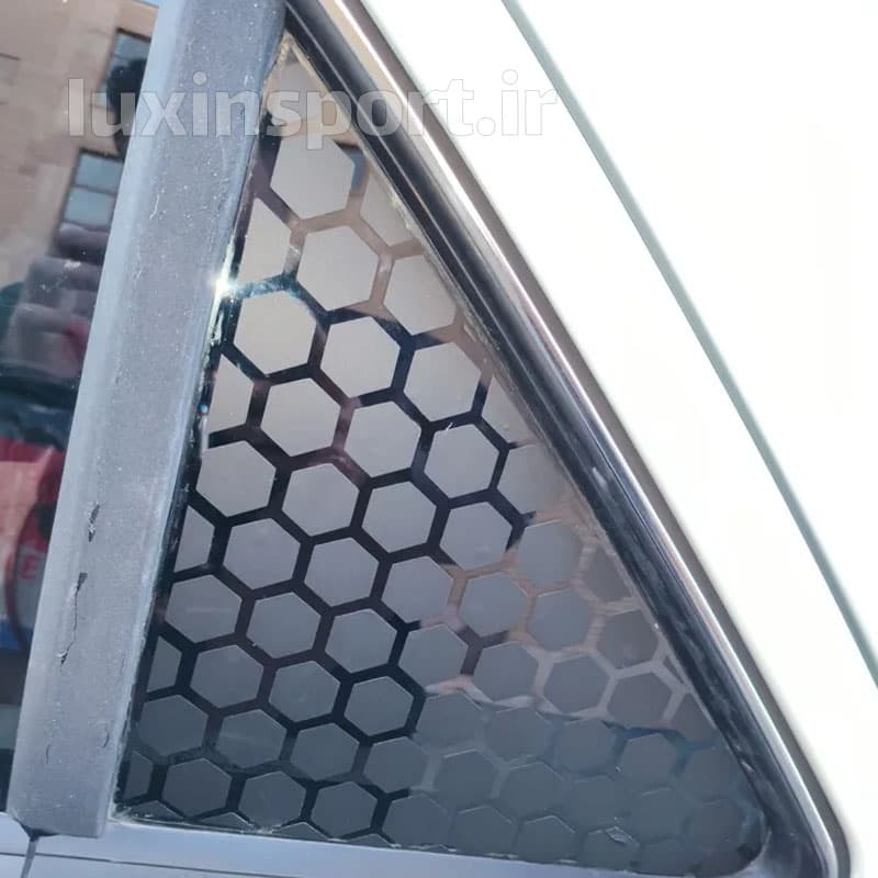 برچسب لانه زنبوری لچکی پژو پارس و 405 – مشکی – بسته 2 عددی — تصویر ۱۰
