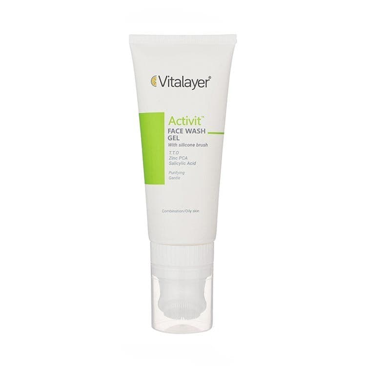 ژل براش شستشو صورت ویتالایر مدل Activit حجم 200ml — تصویر ۲