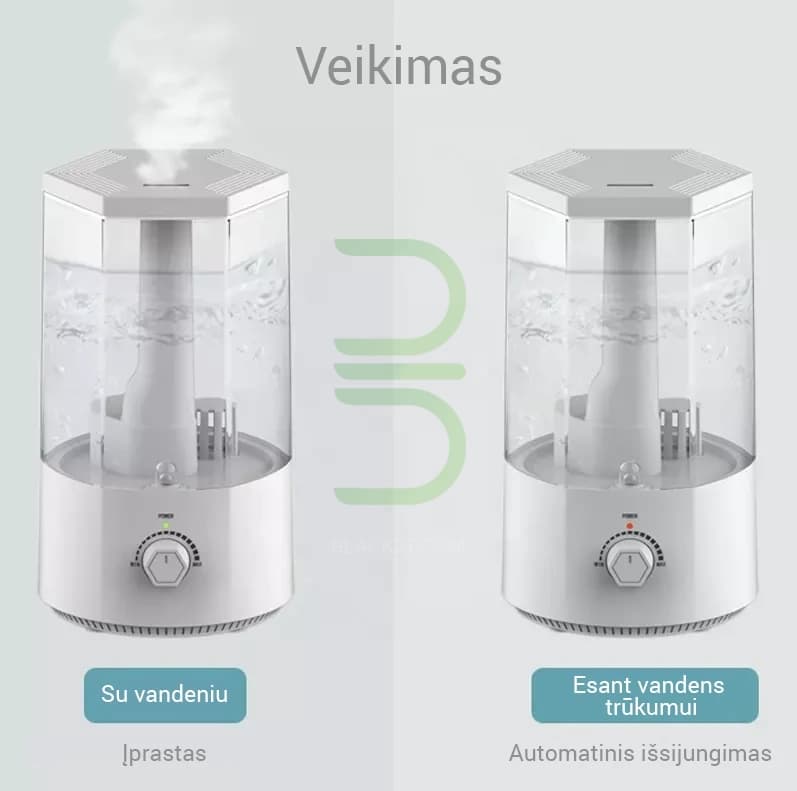 دستگاه بخور سرد Ultrasonic humidifier مدل LH-2036 — تصویر ۸