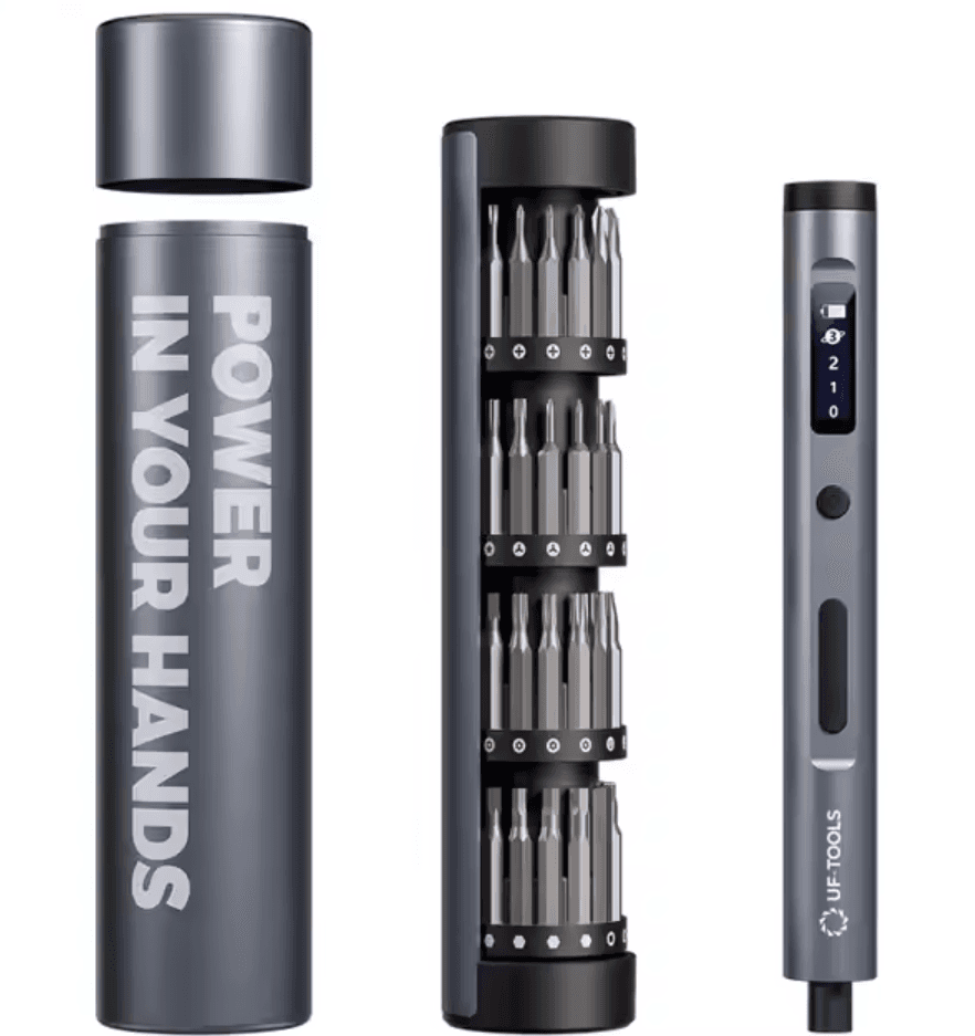 پیچگوشتی برقی UFTools مدل UF-882066 با 62 بیت مغناطیسی — تصویر ۴