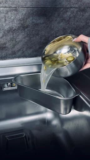 سبد و تفالهگیر سینک استیل ۳۰۴ | سبد چندمنظوره آشپزخانه وارداتی