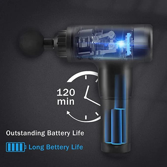 ماساژور تفنگی FASCIAL GUN مدل HF-280 — تصویر ۱۱