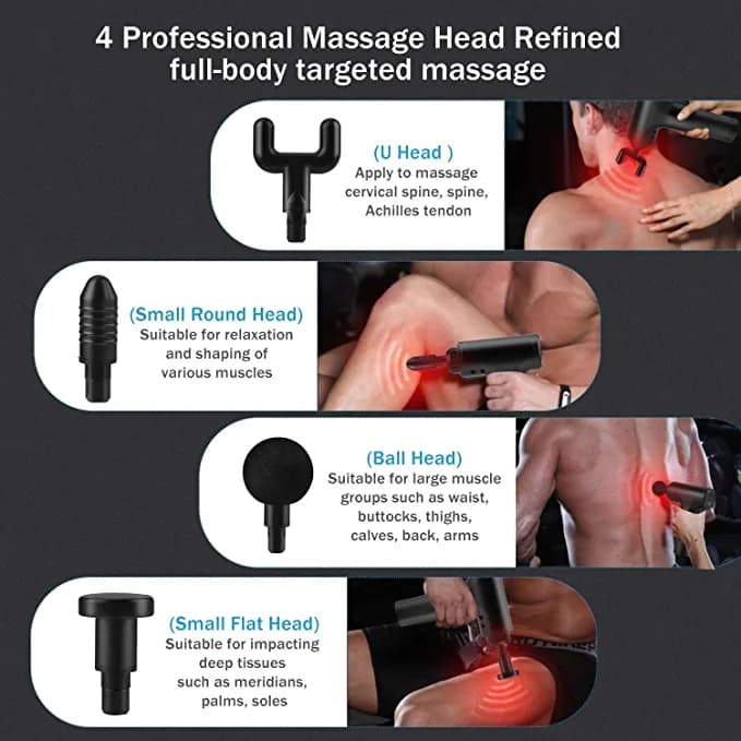 ماساژور تفنگی FASCIAL GUN مدل HF-280 — تصویر ۷
