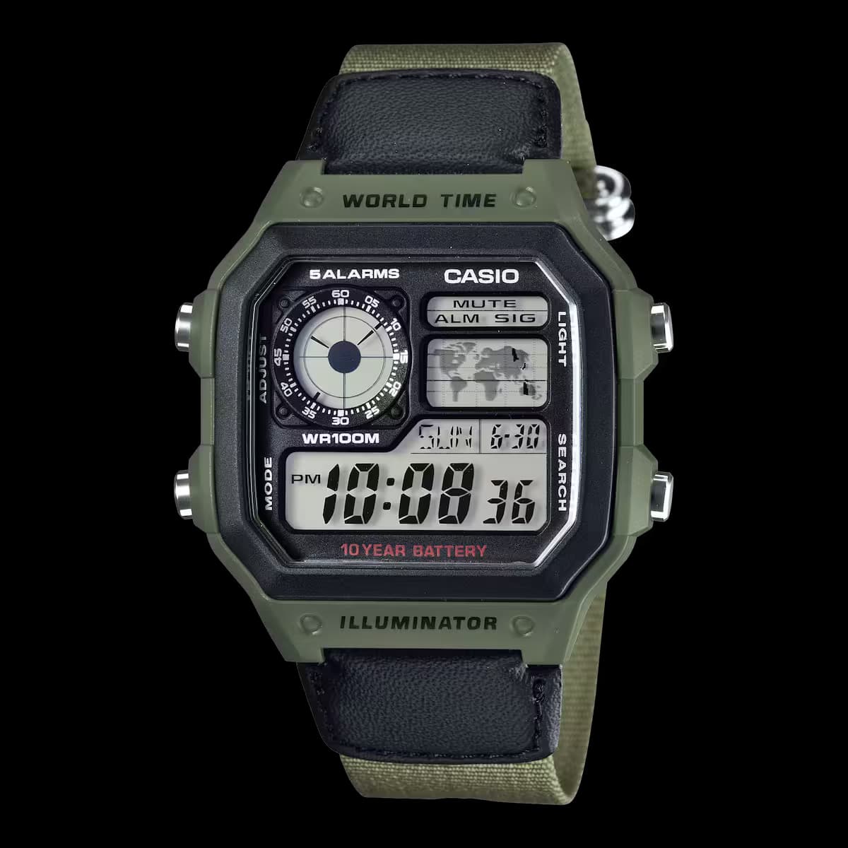 ساعت مچی کاسیو Casio / AE-1200WHB-3BVDF — تصویر ۲