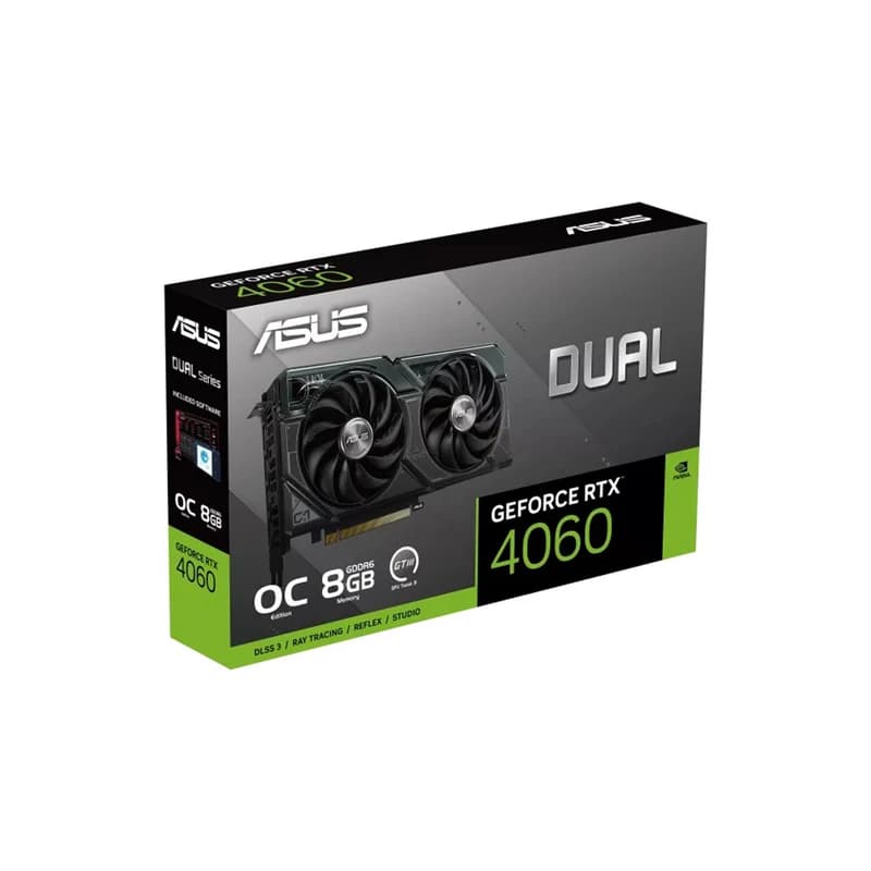 کارت گرافیک RTX 4060 8GB Asus Dual OC (دست دوم) — تصویر ۲