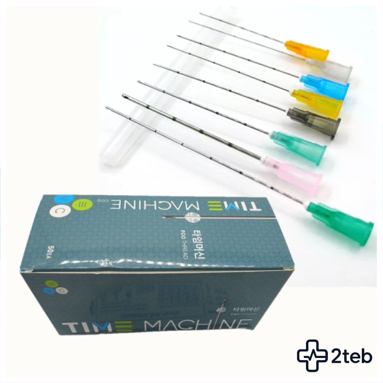 سوزن میکروکانولا گیج 27 خاکستری مدل تایم ماشین طول 70 میلی متر بسته پنجاه عددی — تصویر ۲