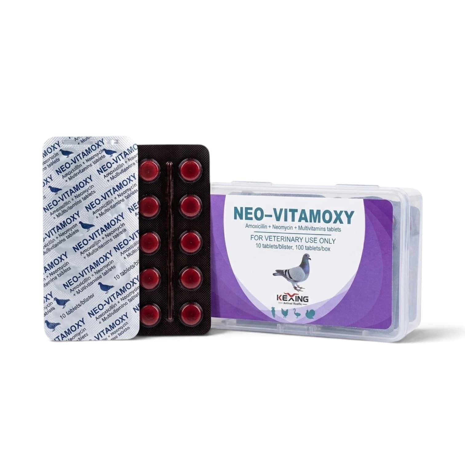قرص نئو-ویتاموکسی کیسینگ (Neo-Vitamoxy) — تصویر ۲