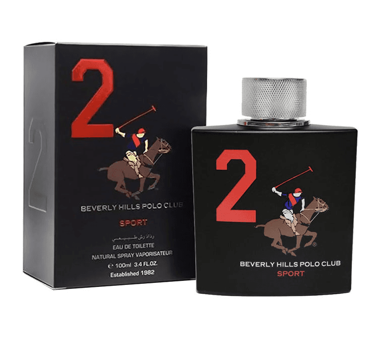 عطر ادکلن مردانه بورلی هیلز پولو کلاب اسپرت شماره ۲ BEVERLY HILLS POLO CLUB SPORT N2 حجم ۱۰۰ میلی لیتر | Beverly Hills polo Club Number 2 Eau De Toilet For Men 100 ml — تصویر ۲