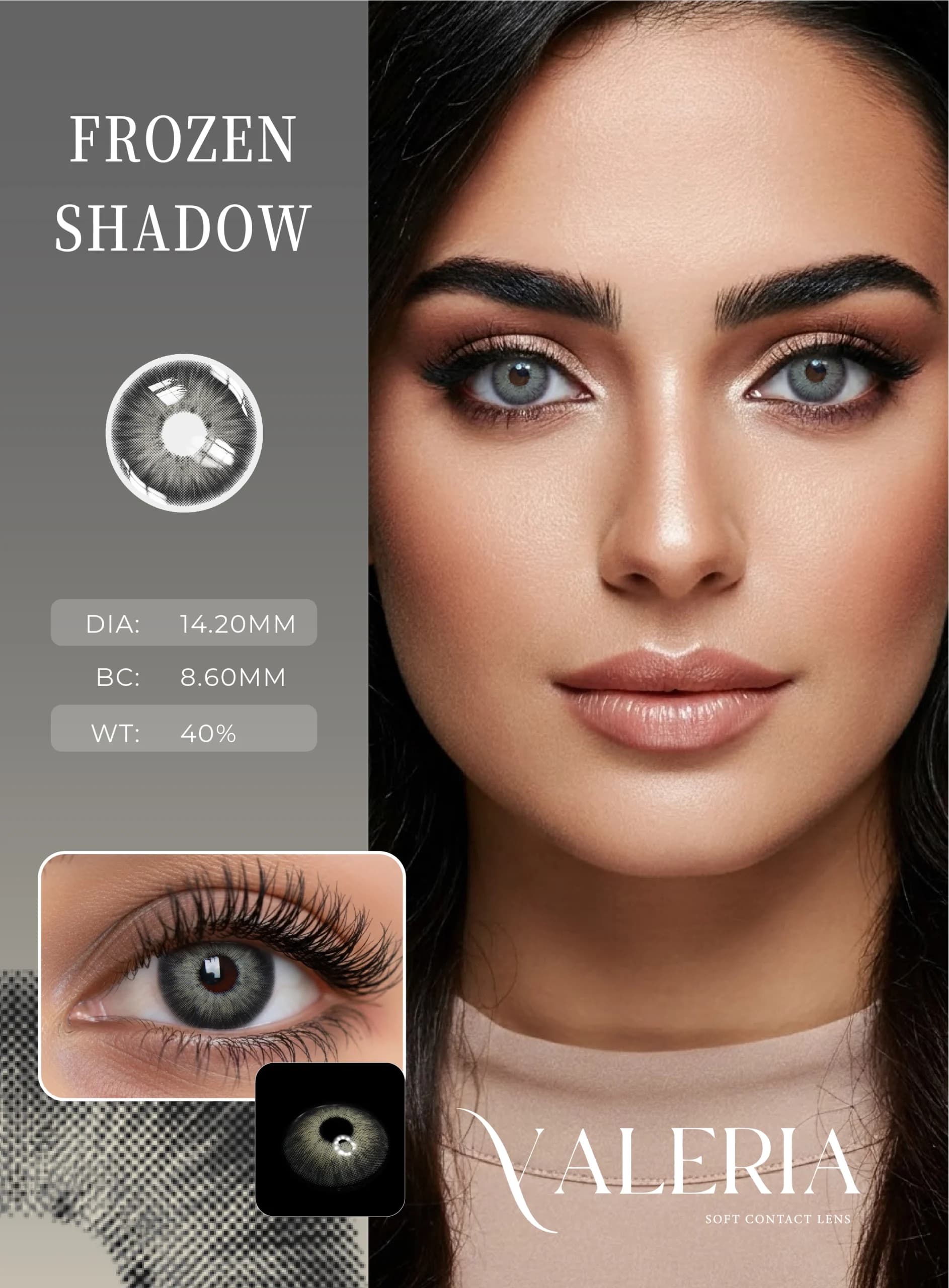 لنز رنگی سالیانه Frozen shadow — تصویر ۶