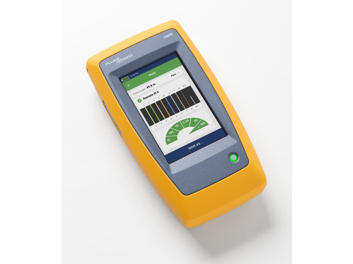 کیت پیشرفته تستر کابل و شبکه فلوک Fluke Networks LinkIQ™ Cable+Network Tester Advanced Kit — تصویر ۸