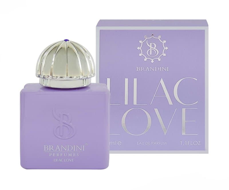 عطر جیبی زنانه برندینی مدل لیلاک لاو lilac Love حجم ۳۳ میلی لیتر | Brandini lilac Love Eau De Parfum for women 33 ml — تصویر ۲