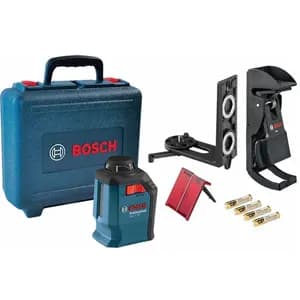 تراز لیزری بوش با پایه چرخشی و گیره ثبات Bosch GCL 2-15 Professional Combi Laser+RM1+BM3 — تصویر ۷