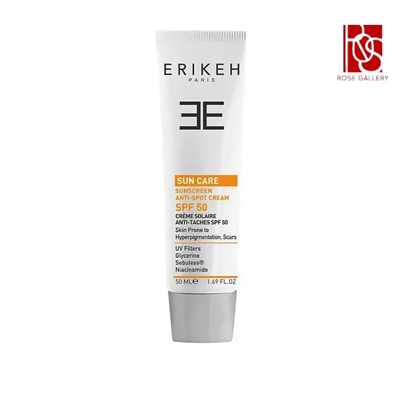 فلوئید ضد آفتاب و ضد لک SPF50 اریکه 50 میلی لیتر — تصویر ۳