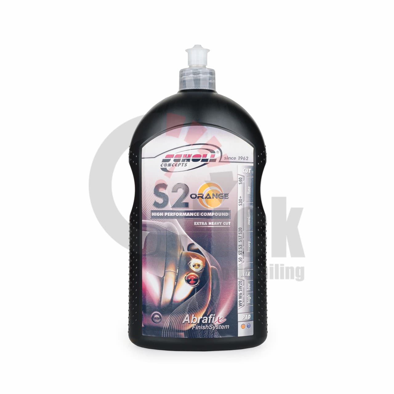 پولیش بسیار زبر یک لیتری شول SCHOLL S2 ORANGE — تصویر ۳
