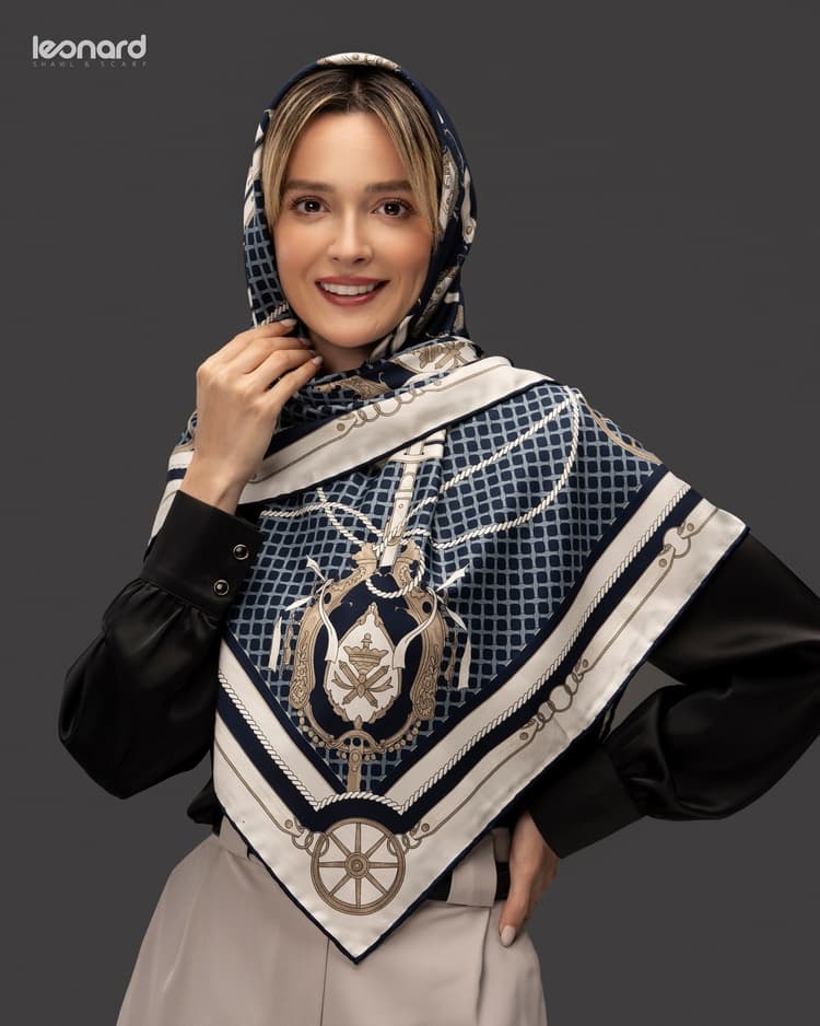 روسری ابریشم توییل 2333 — تصویر ۷