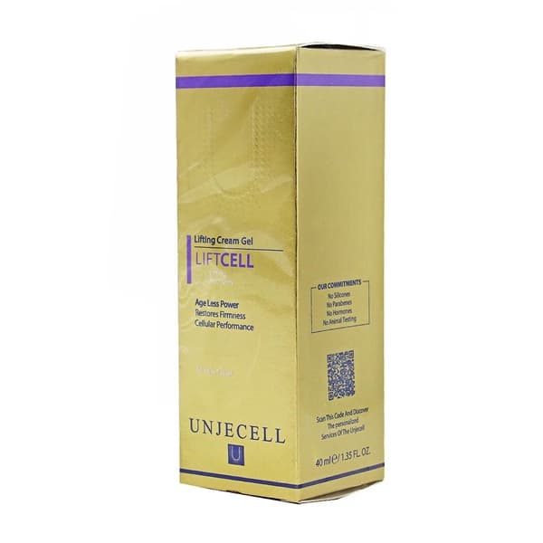 کرم ژل لیفتینگ و سفت کننده آنژسل حجم ۴۰ میلی لیتر | Unjecell LiftCell Firming Cream Gel 40 ml — تصویر ۶