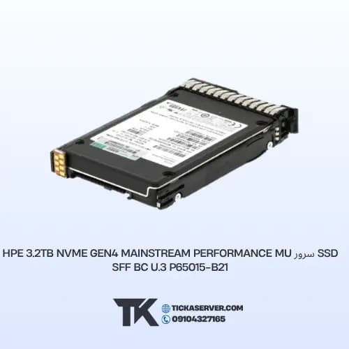 SSD سرور HPE 3.2TB NVMe Gen4 Mainstream Performance MU SFF BC U.3 P65015-B21 — تصویر ۳