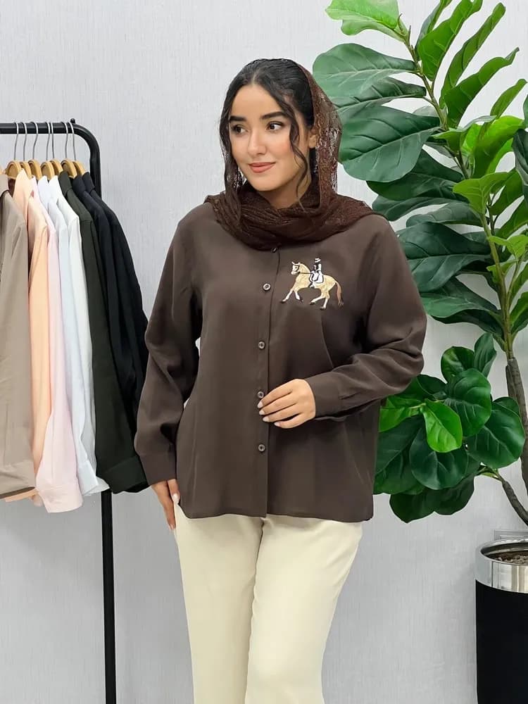 شومیز گلدوزی شکیبا — تصویر ۸