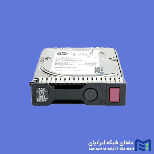 هارد سرور HPE 10TB SAS 12G BC 7.2K LFF SC MV P53558-B21