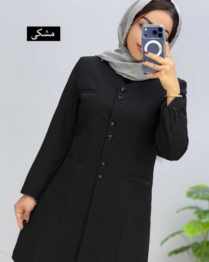 مانتو شلوار اداری بزیاق تیهو کد 1106120800 — تصویر ۱۲