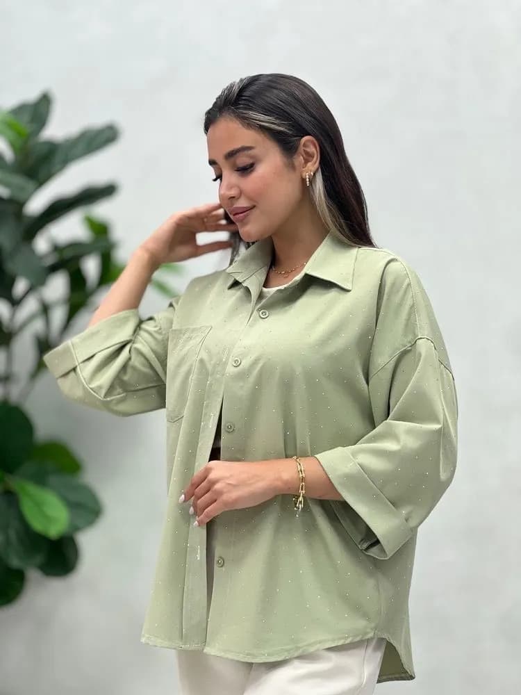 شومیز باکسی ماهک — تصویر ۴