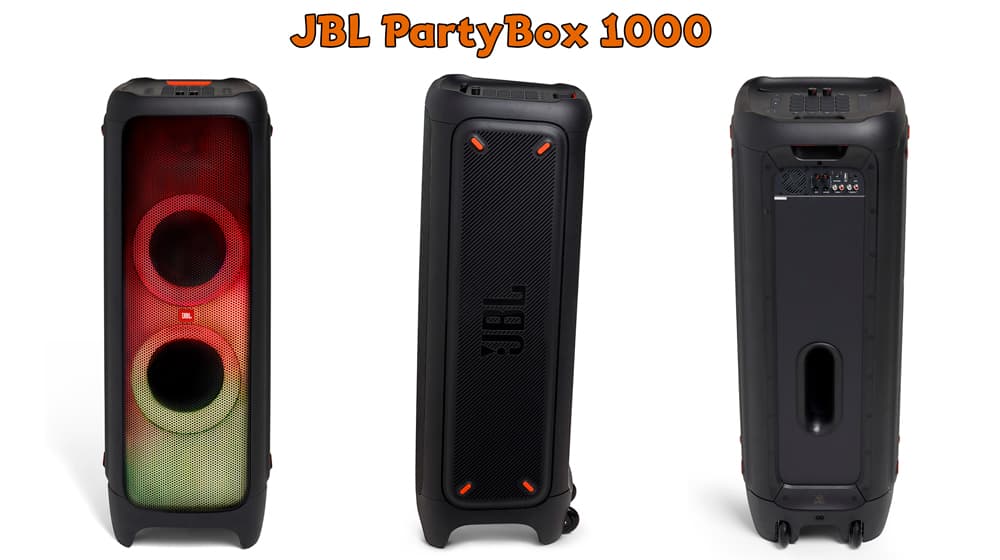 اسپیکر بلوتوثی جی بی ال مدل PartyBox 1000 — تصویر ۱۱