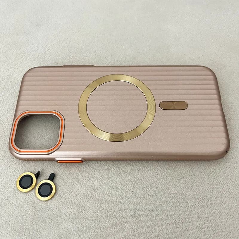 قاب گوشی iPhone 11 آیفون مگ سیف طرح کرکره ای به همراه محافظ لنز کد 1111 — تصویر ۳