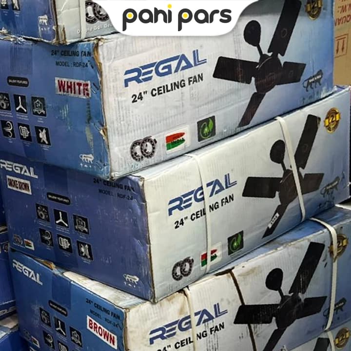 پنکه سقفی رگال هندی سایز 24 مدل RDF-24 — تصویر ۸