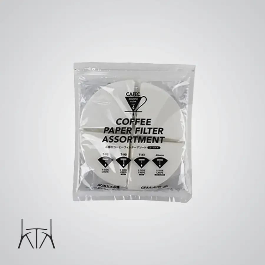 پک 4 تایی فیلتر کاغذی کفک CAFEC 4P Assortment