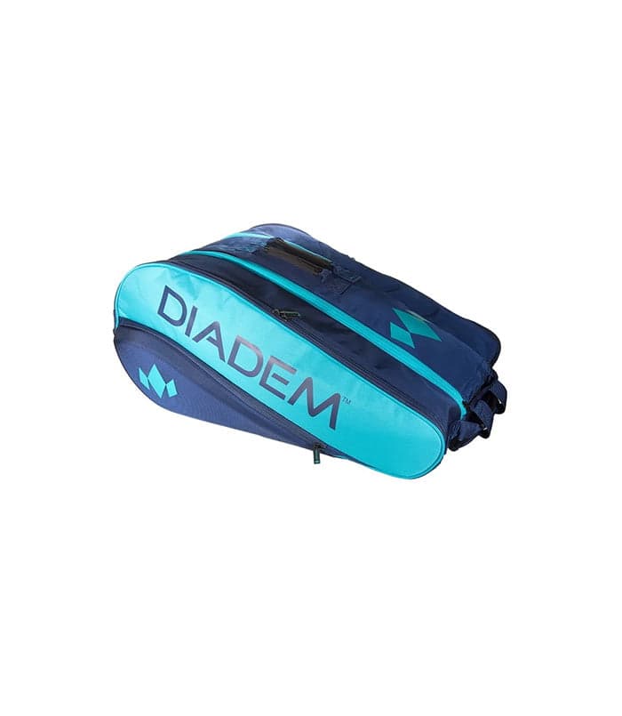 ساک تنیس دایادم Diadem Tour 12 Pack Elevate Bag Teal/Navy — تصویر ۴