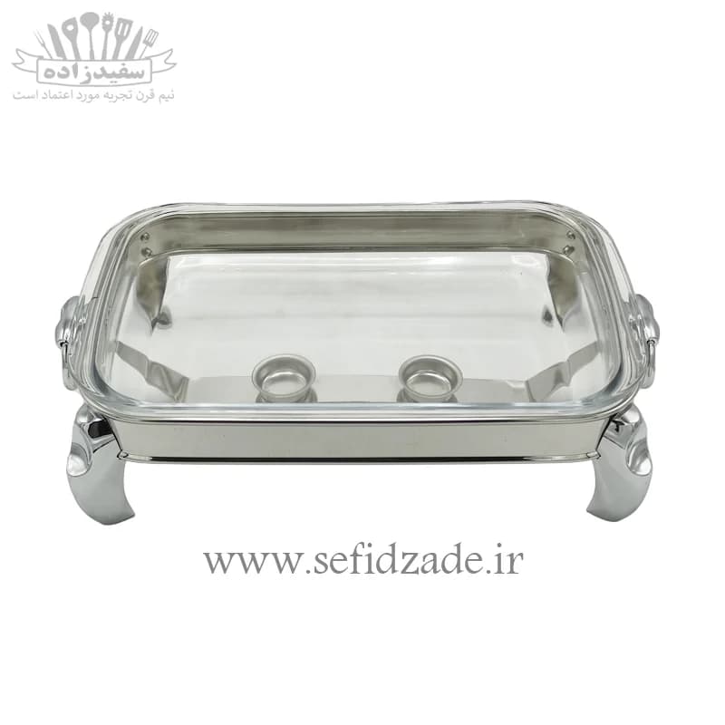 سوفله خوری استیل سلینا مدل پافیلی سایز متوسط 92613 — تصویر ۲
