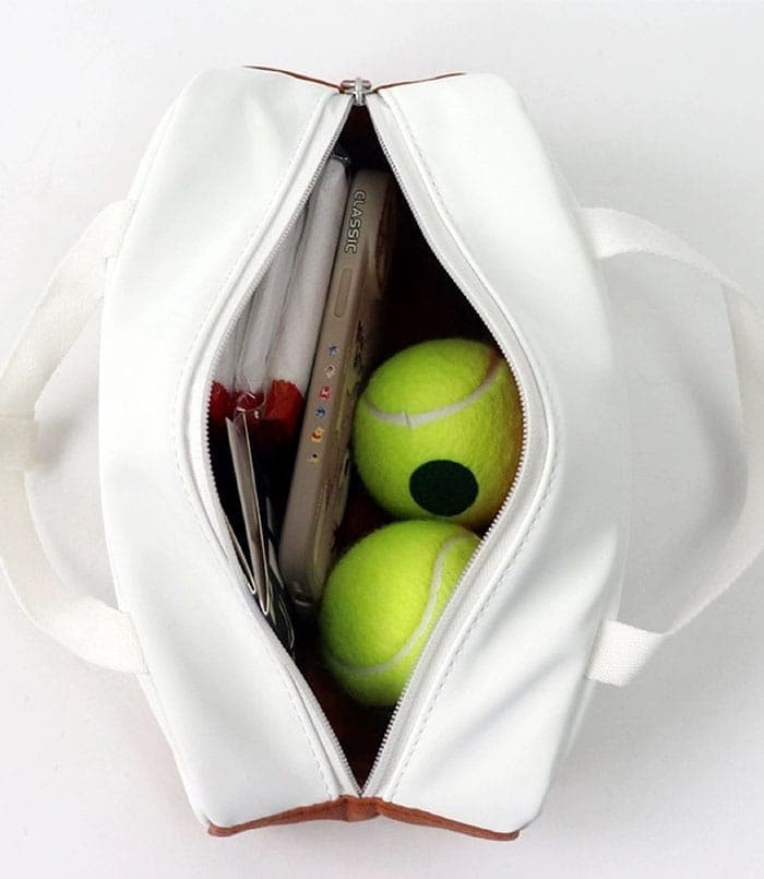کیف دستی کوچک ویلسون Roland Garros Mini Tour Bag Cream/Clay — تصویر ۴