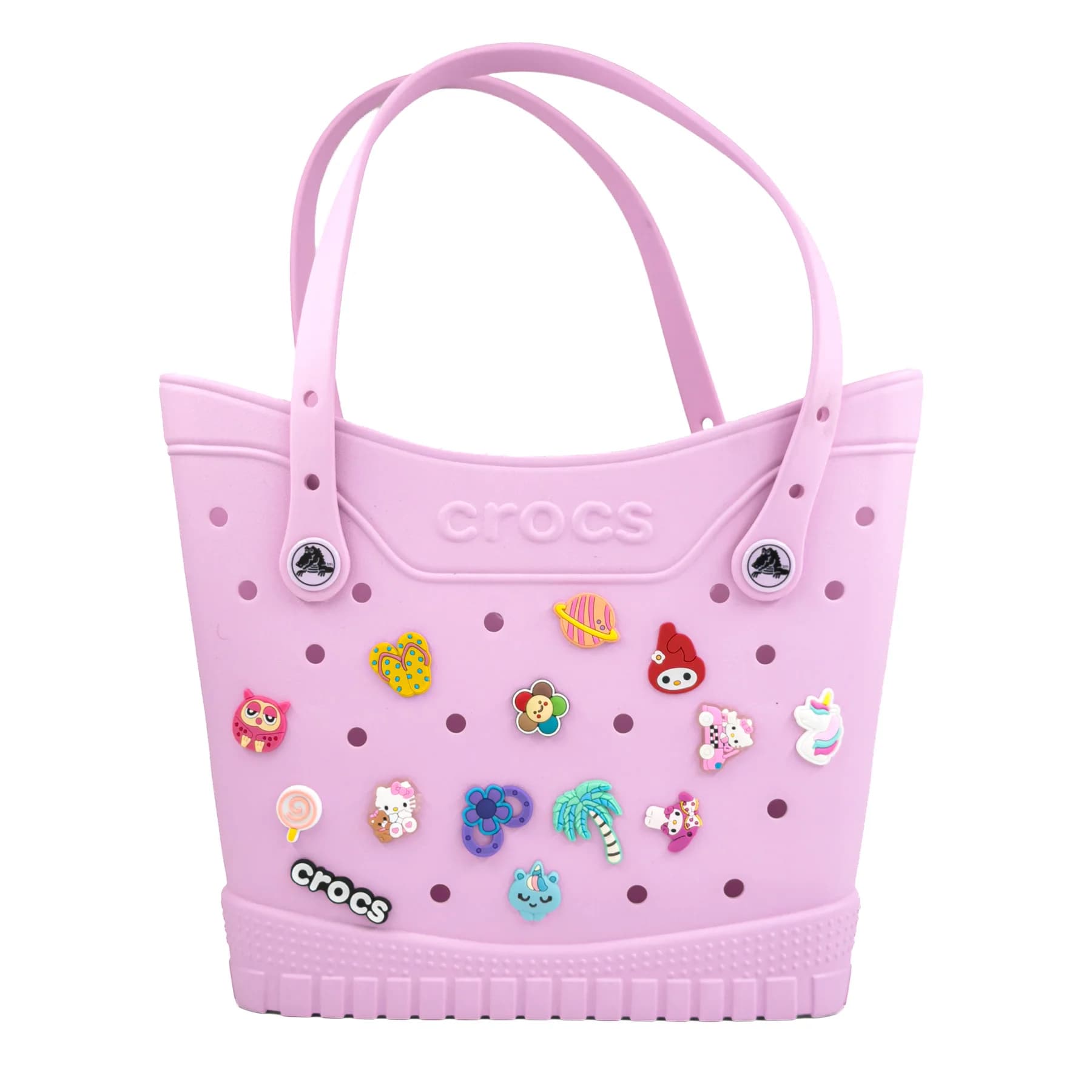 کیف کراکس صورتی پاستلی | Crocs Bag — تصویر ۷