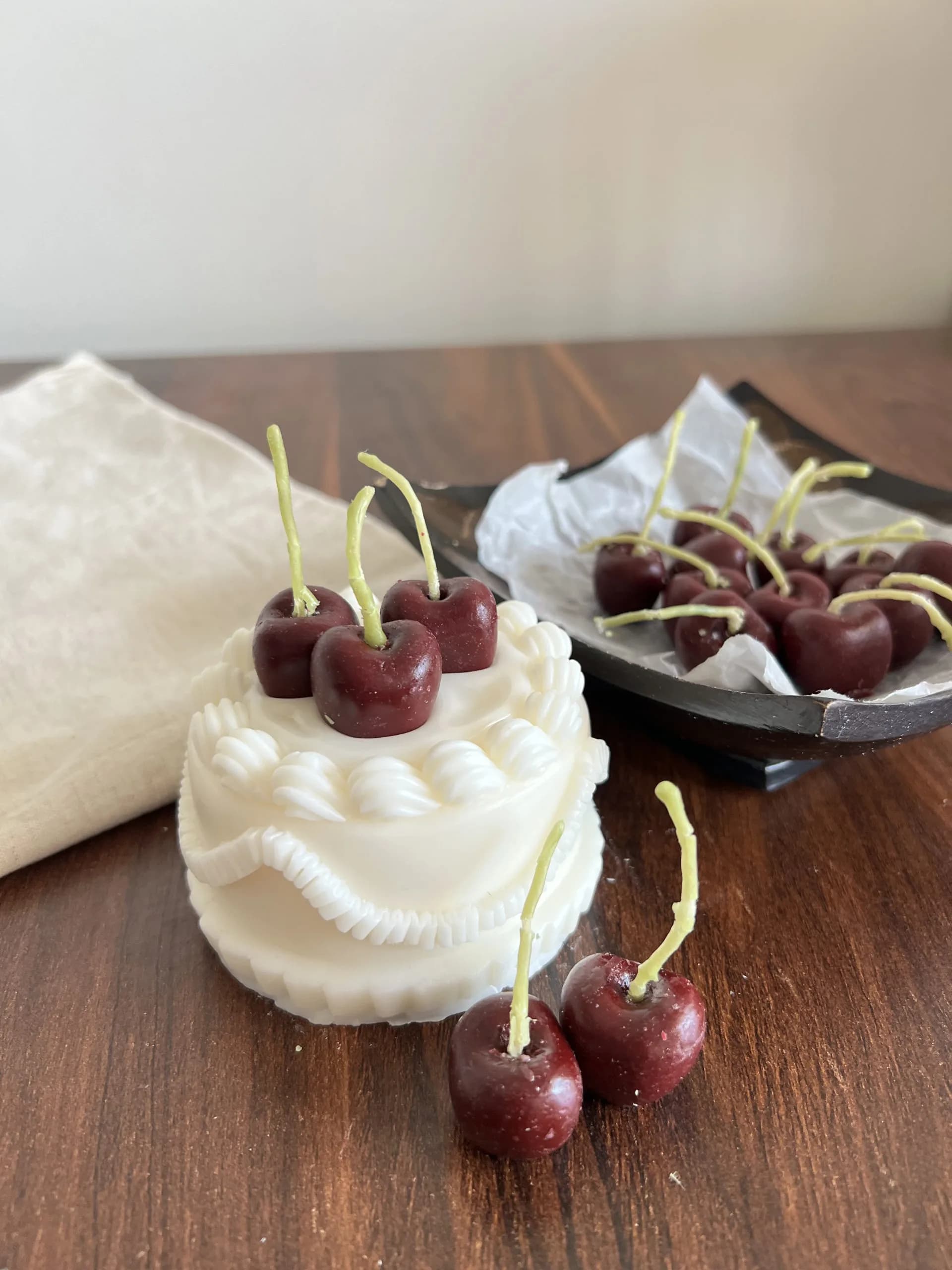 شمع کیک گیلاس — تصویر ۸