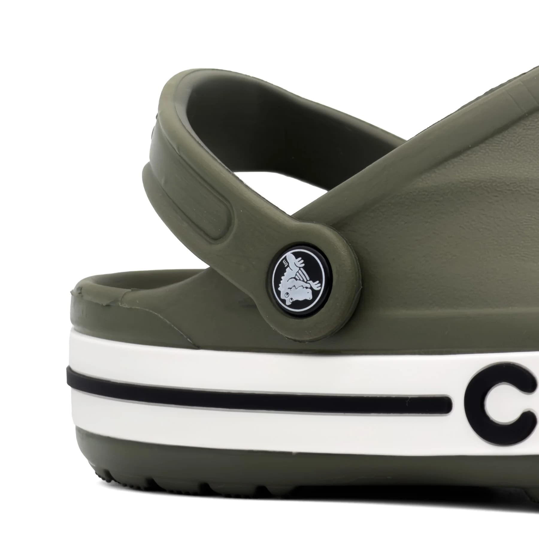 کراکس بایابند سبز زیتونی سفید اورجینال | Crocs Bayaband — تصویر ۷