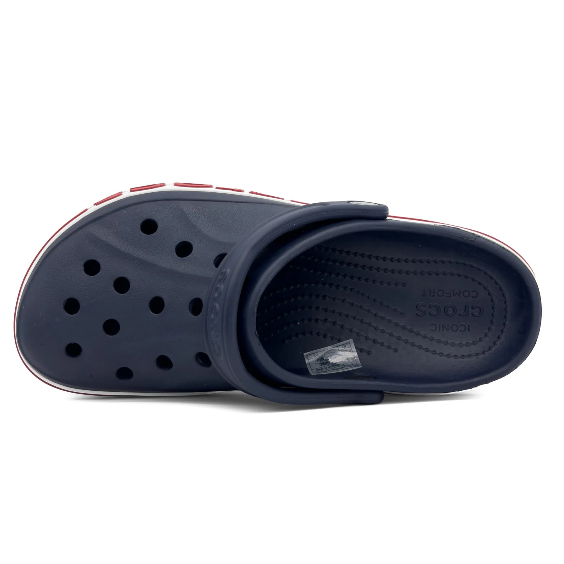 کراکس بایا بند سرمهای قرمز مردانه | Crocs Bayaband — تصویر ۱۱