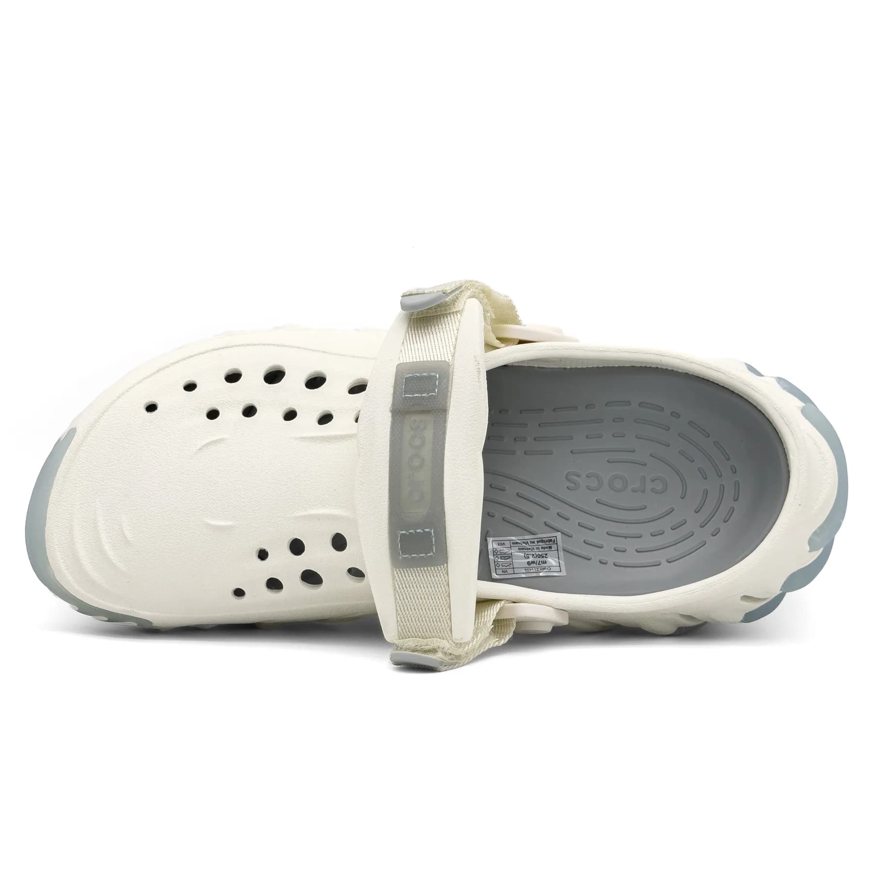 کراکس اکو کلاگ سفید آبی زنانه و مردانه | Crocs Echo Clog — تصویر ۷
