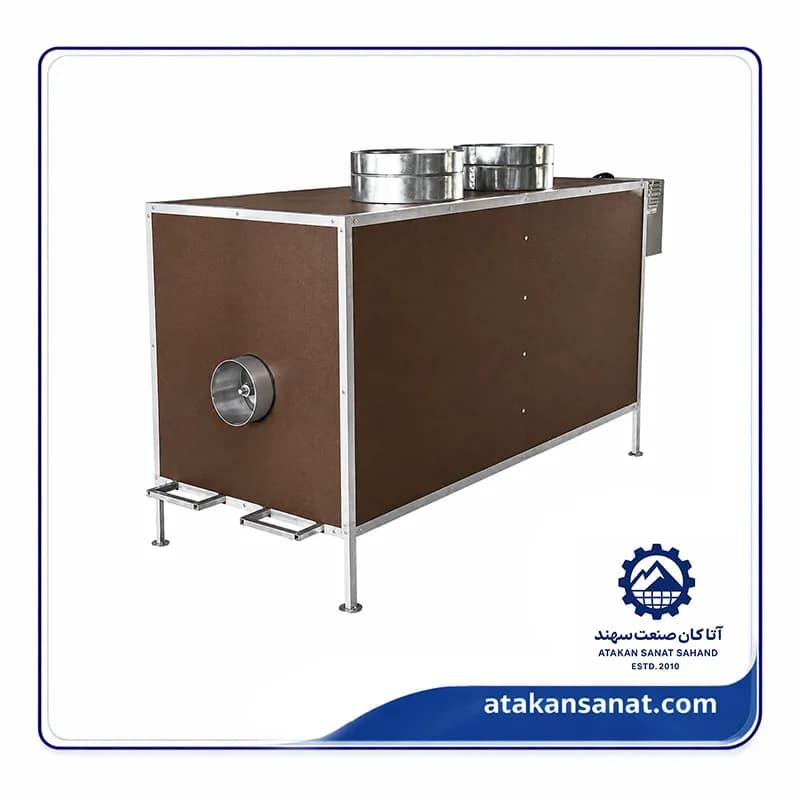 هیتر کابینتی 240AS هزار کیلو کالری کوره فولادی — تصویر ۴