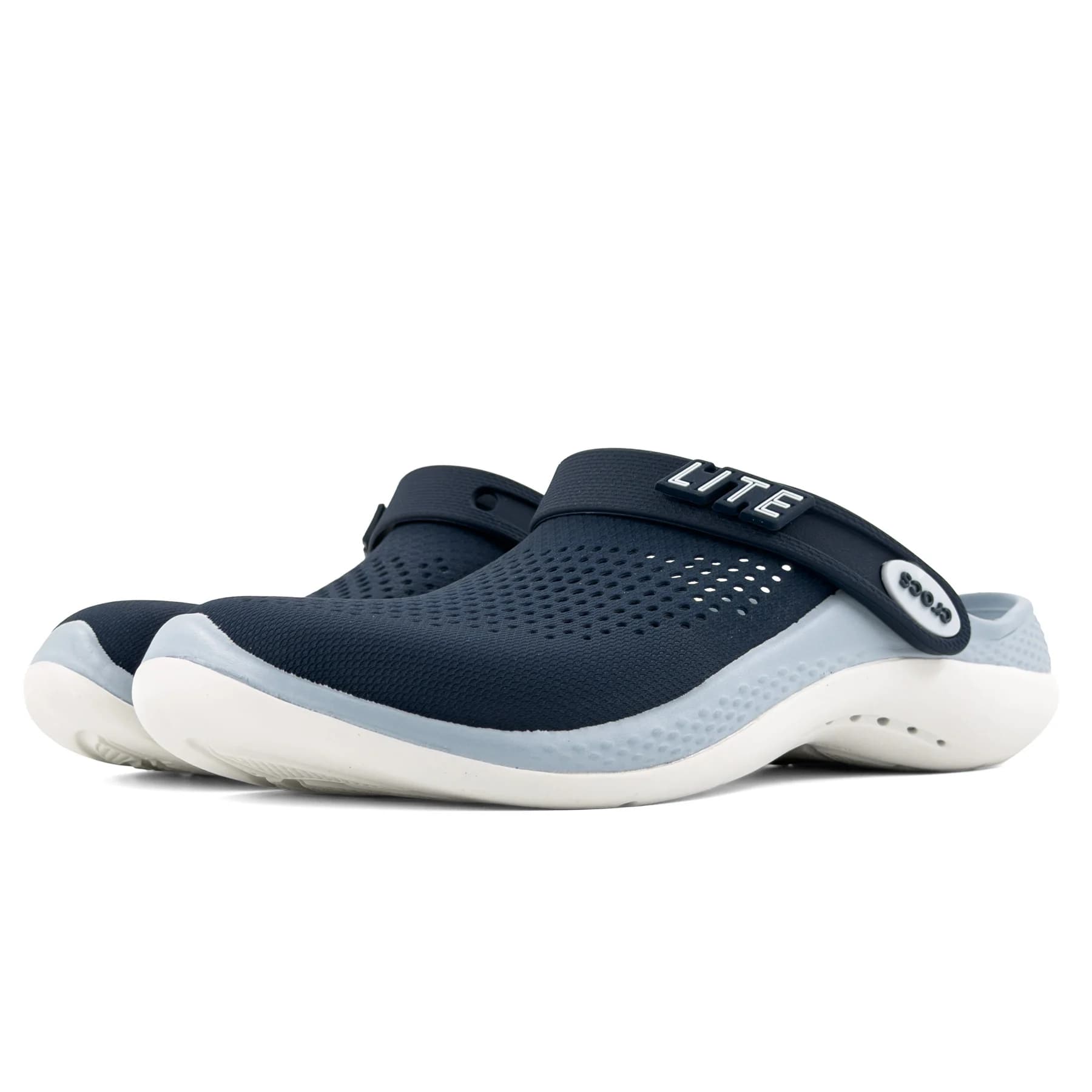 کراکس لایت 360 سرمهای آبی مخصوص کادر درمان | Crocs LiteRide 360 — تصویر ۱۲