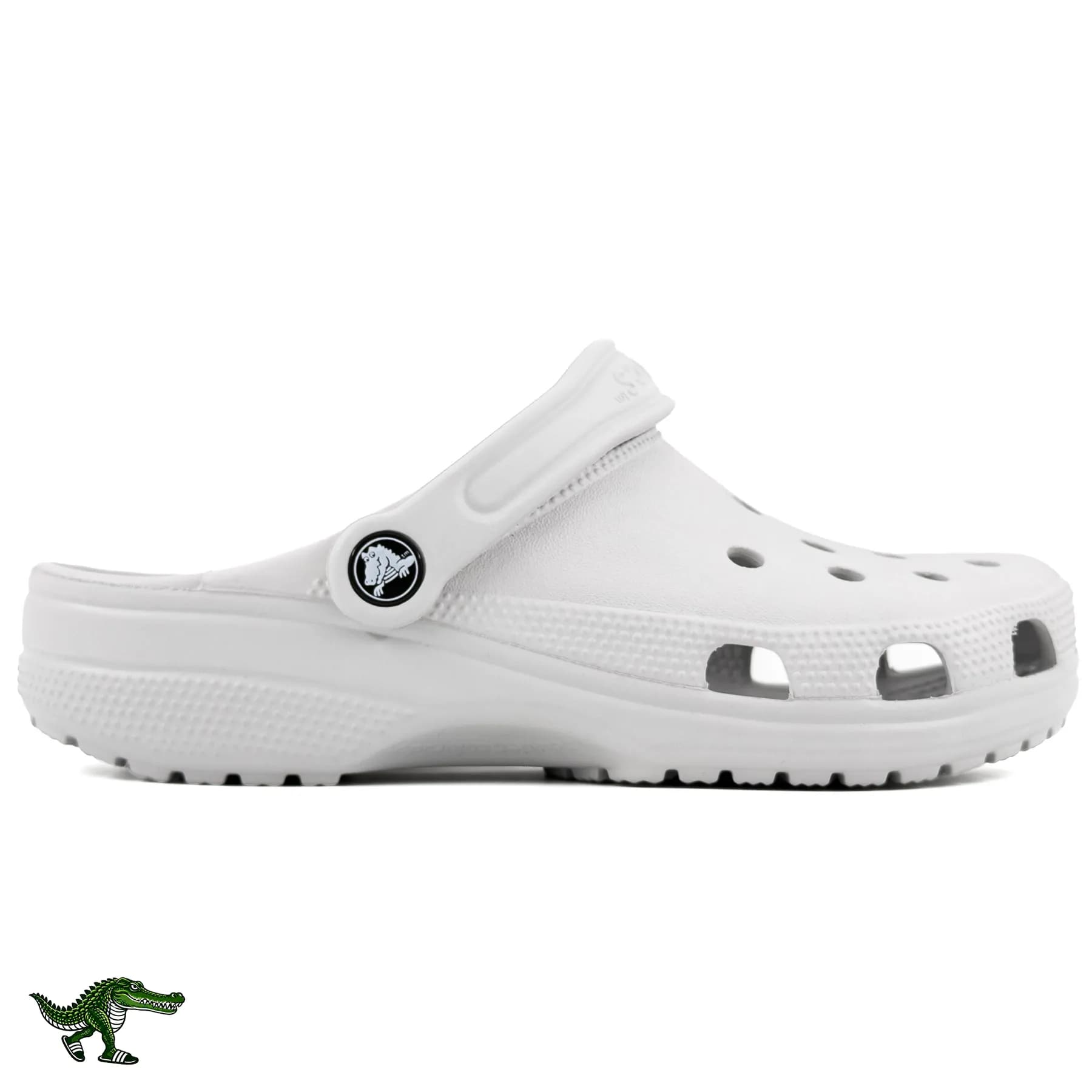 کراکس کلاسیک طوسی روشن زنانه و مردانه | Crocs Classic — تصویر ۳